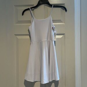 NWT - Cheryl Kids - White Spaghetti Strap Dress - Girls Large (14)